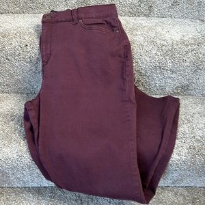 GV Maroon Amanda Jean Size 14S